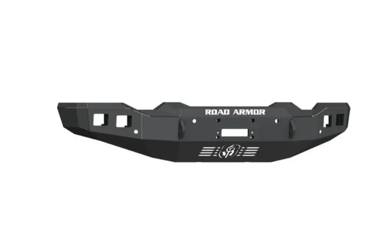 Road Armor Stealth 2202F0b 2020-2022 Gmc Sierra 2500Hd/3500Hd Front Winch Ready Bumper Base And Square Fog Light Hole 1