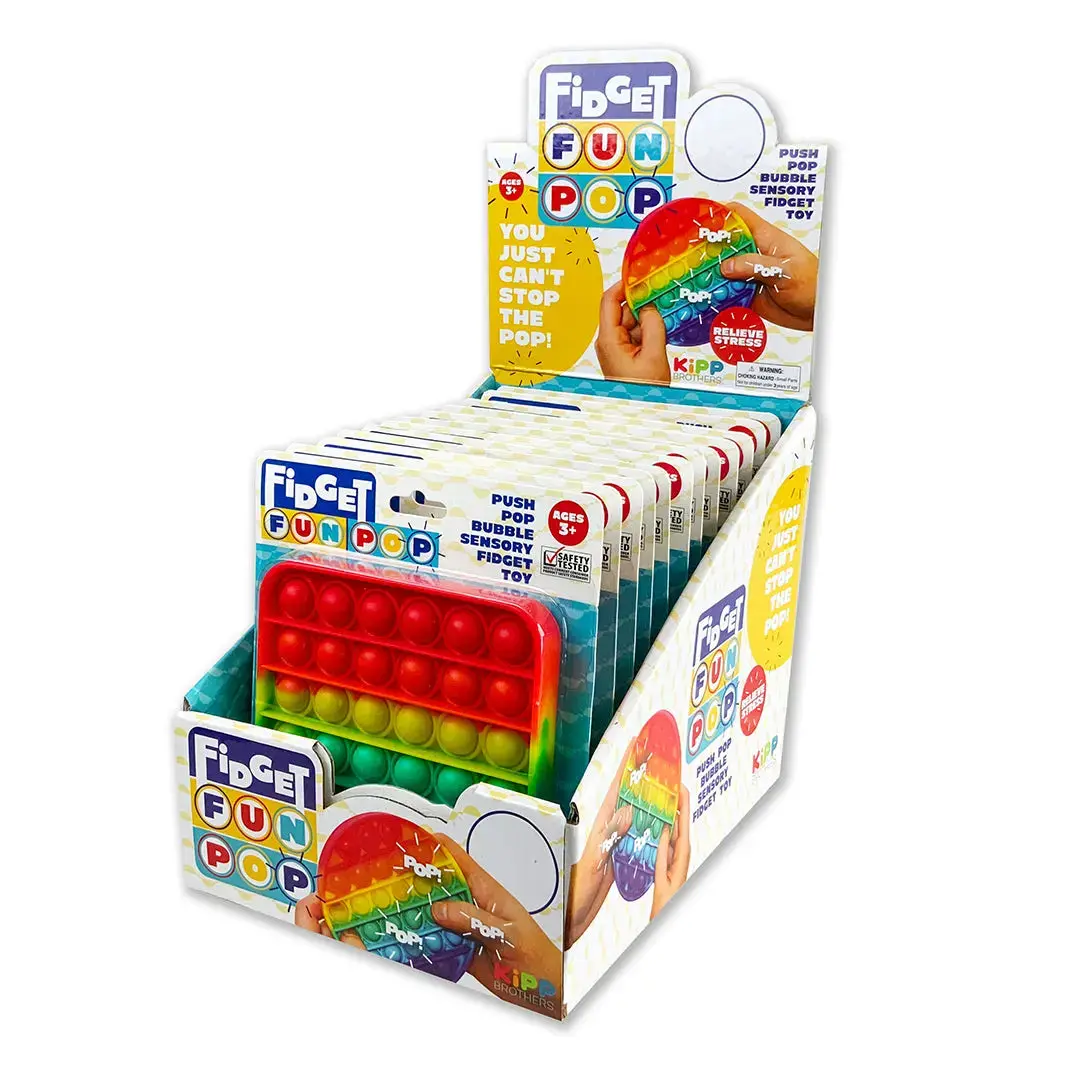 Fidget Pop Toy - 12 Pieces Per Retail Ready Display 22202 1