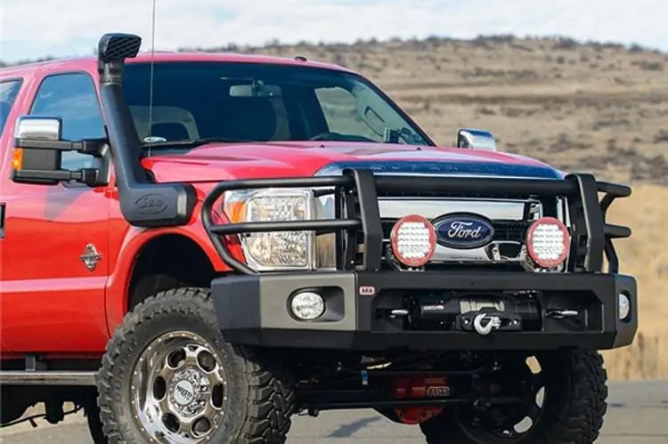 Arb 2236010 Ford F250/F350 Superduty 2011-2016 Modular Full Deluxe Front Bumper Winch Ready With Grille Guard 1