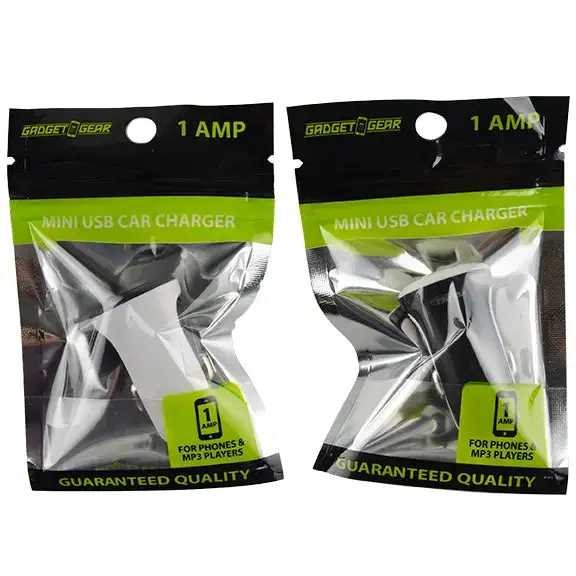 Car Charger With Usb Port 1 Amp - 3 Pieces Per Pack 22449 1