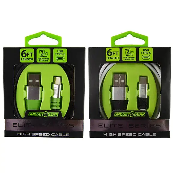 Charging Cable Usb To Usb-C 6Ft - 3 Pieces Per Pack 22460 1
