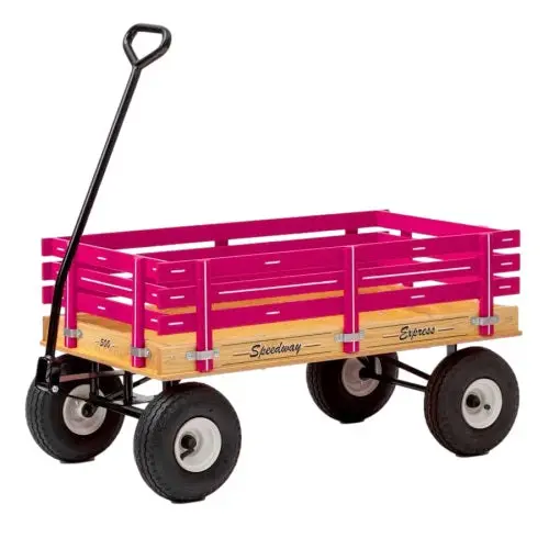 22″ X 40″ (Pink) 500 Speedway Express Hd Wagon W/ Side Racks 1000 # 1