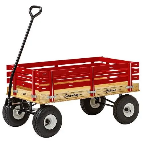 22″ X 40″ (Red) 500 Speedway Express Hd Wagon W/ Side Racks 1000 # 1