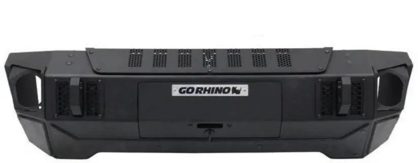 Go Rhino 230111T Jeep Wrangler Jk 2018 Trailline Front Bumper Stubby 1