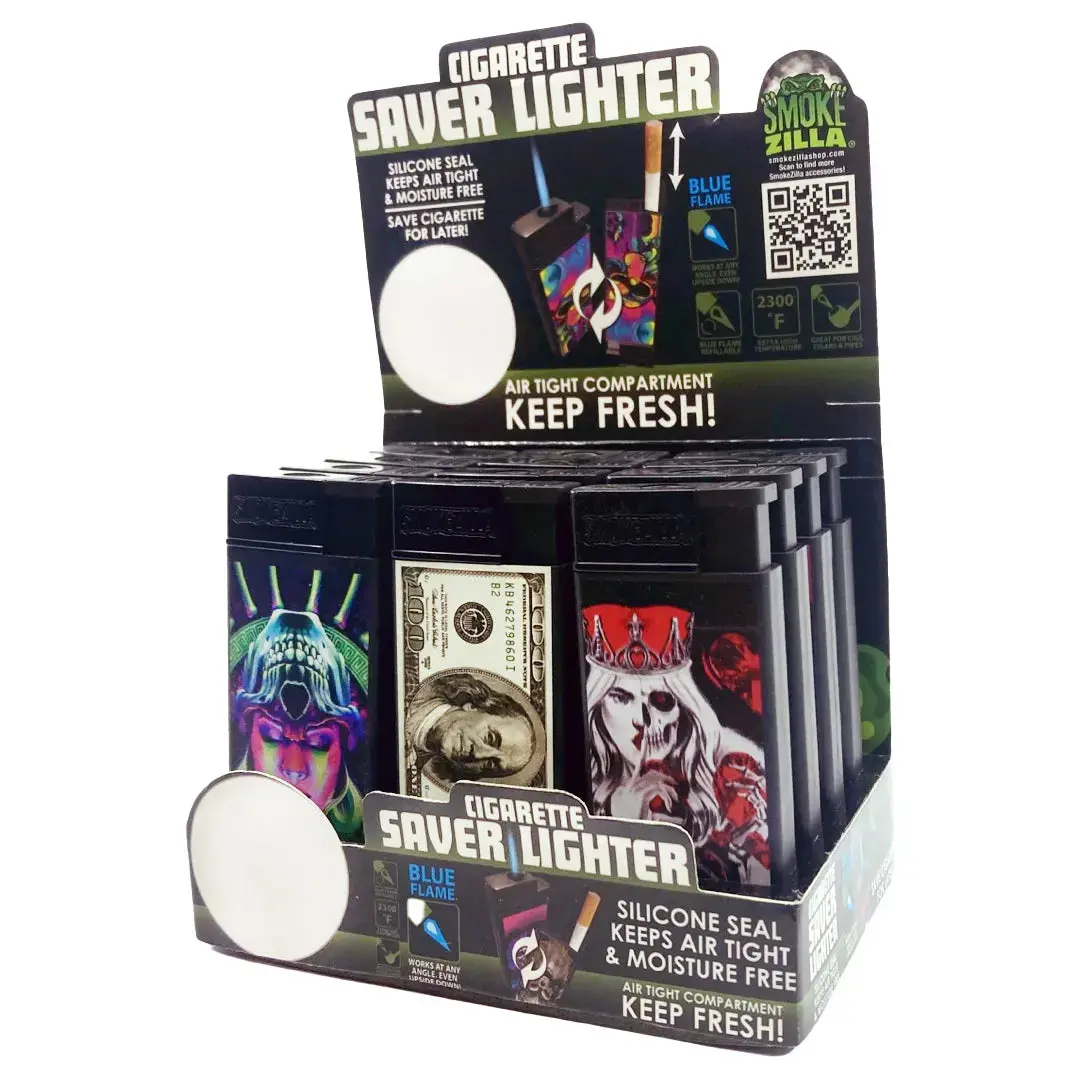 Torch Lighter Cigarette Saver - 12 Pieces Per Retail Ready Display 23109 1