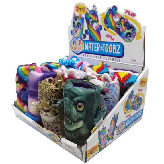 Squish And Squeeze Water Wiggler Plush - 12 Pieces Per Retail Ready Display 23137 1