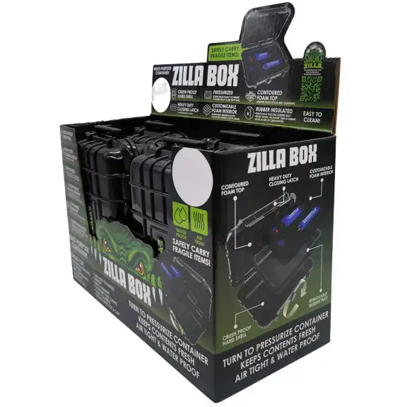 Smell Proof Pressurized Storage Box With Customizable Foam - 4 Pieces Per Retail Ready Display 23239 1