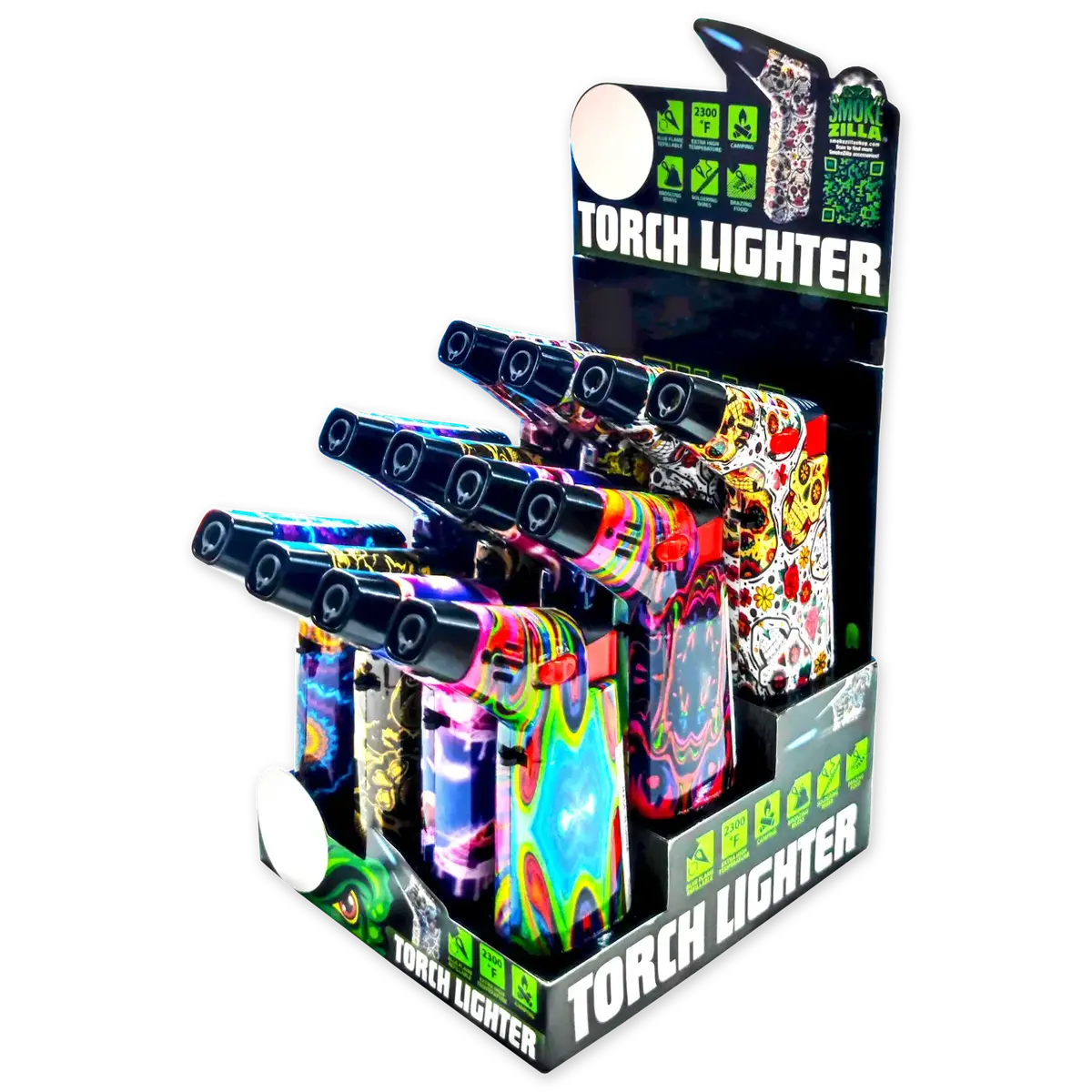 Zinc Torch Lighter - 12 Pieces Per Retail Ready Display 23503 1