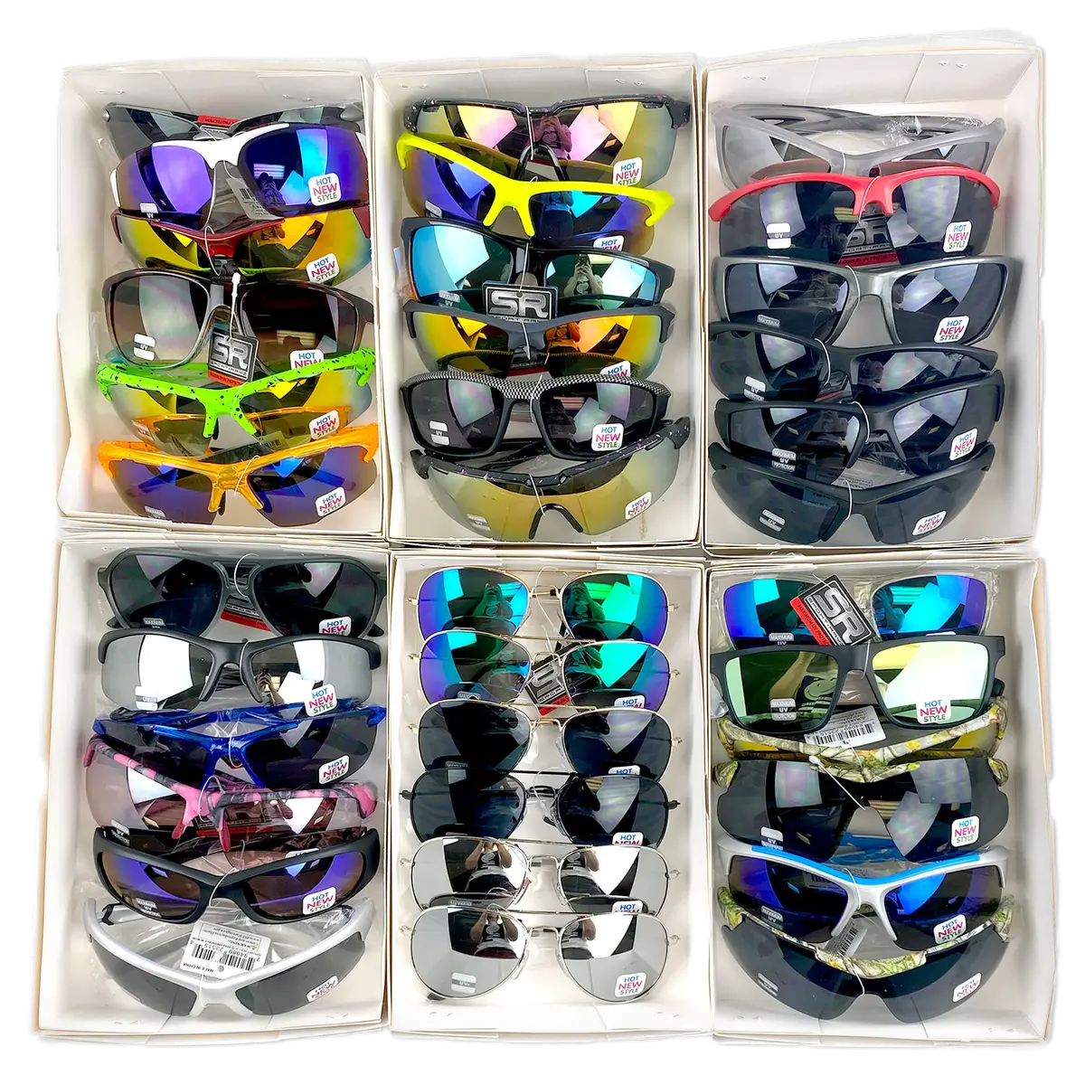 Sunglasses Refill Sport Rayz Assortment - 48 Pieces Per Case Pack 23515 1