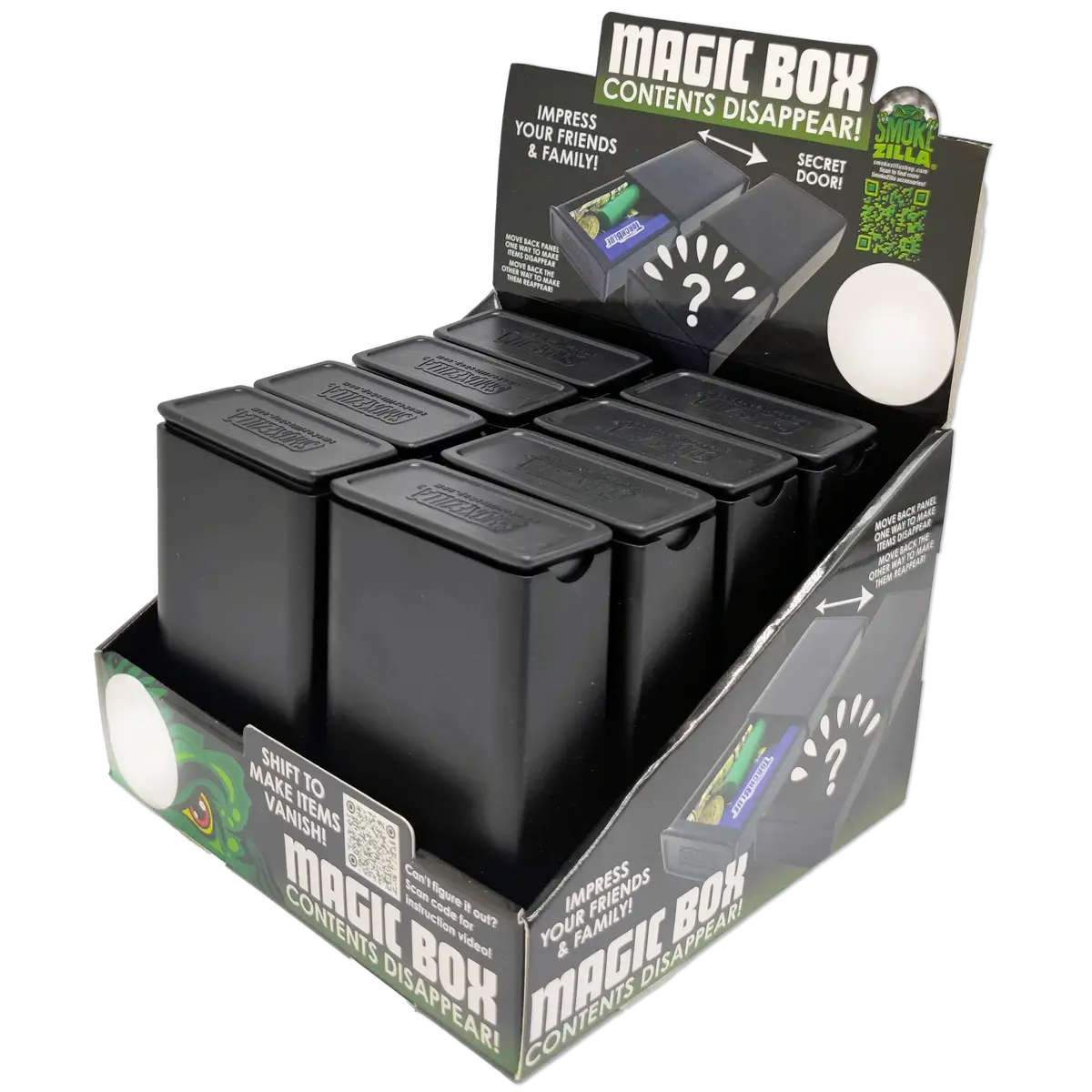 Plastic Magic Storage Box - 8 Pieces Per Retail Ready Display 23542 1