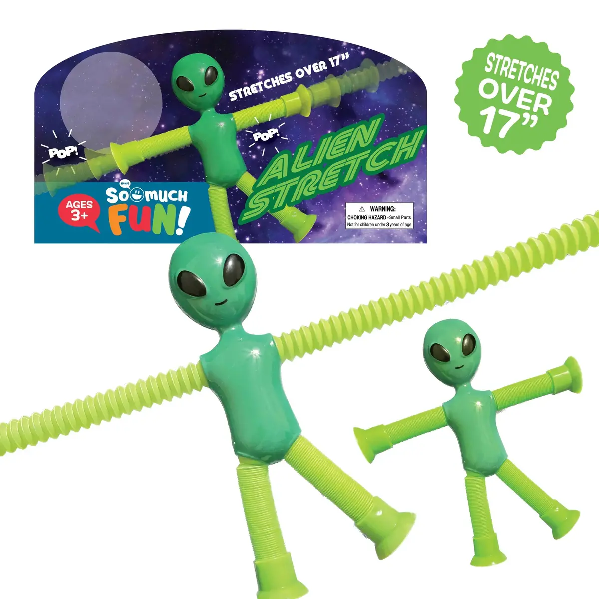 Bendy Alien Stretch Toy - 12 Pieces Per Pack 23658 1