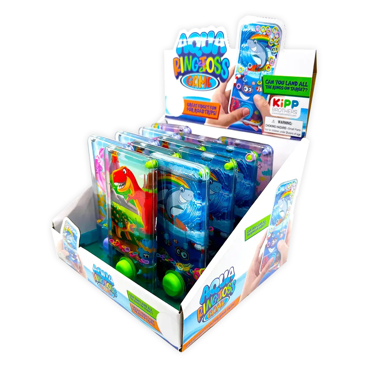 Aqua Ring Water Toss Game - 12 Pieces Per Retail Ready Display 23999 1