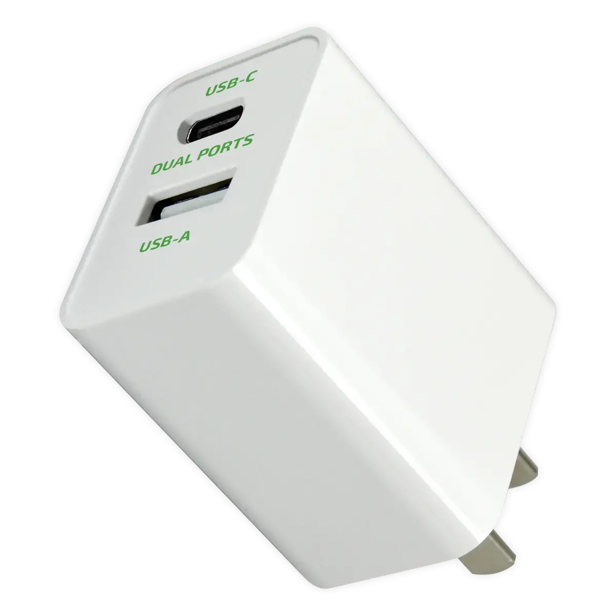 Ac Wall Charger Dual Usb / Usb-C Ports With Usb-C To Lightning Charging Cable 20 Watts - 3 Pieces Per Set 24612 2