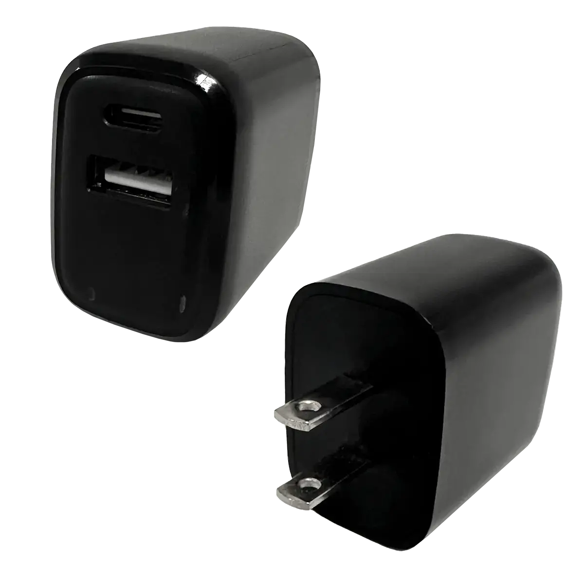 Ac Wall Charger Dual Port Usb / Usb-C 20 Watts - 12 Pieces Per Pack 24675 1