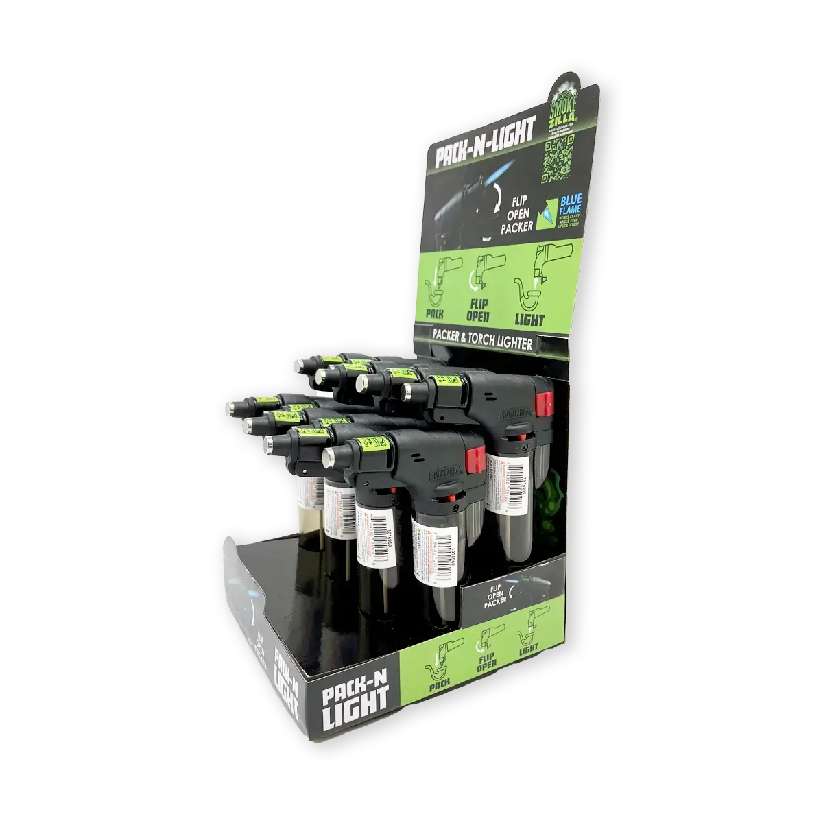 Pack And Light Torch Lighter - 12 Pieces Per Retail Ready Display 25120 1