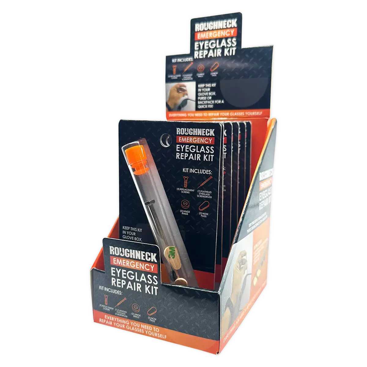 Glasses Repair Tool Kit - 6 Pieces Per Retail Ready Display 25322 1