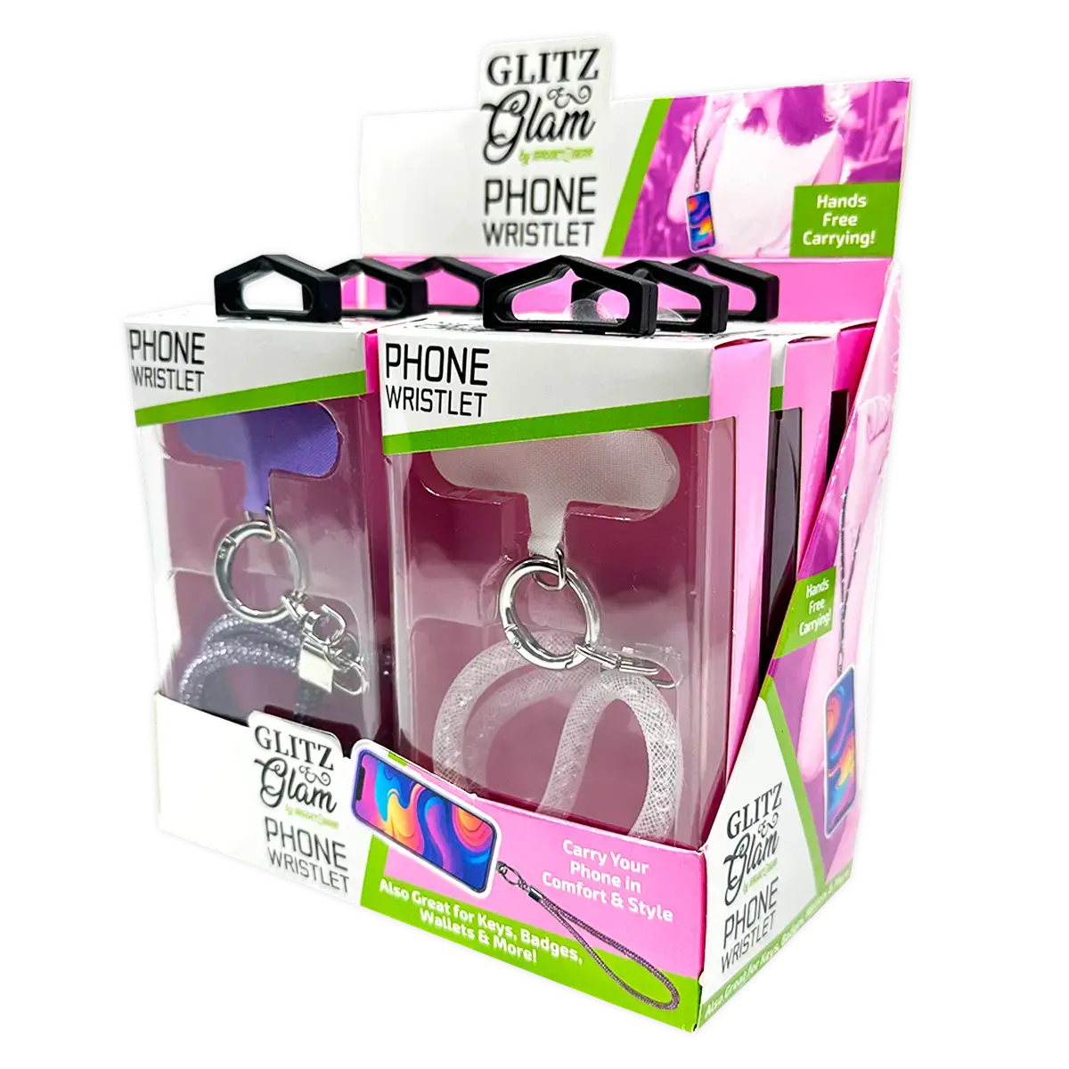 Phone Strap Wristlet - 6 Pieces Per Retail Ready Display 25400 1
