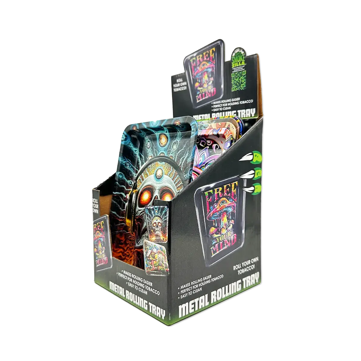 Metal Roll Tray - 6 Pieces Per Retail Ready Display 25482 1