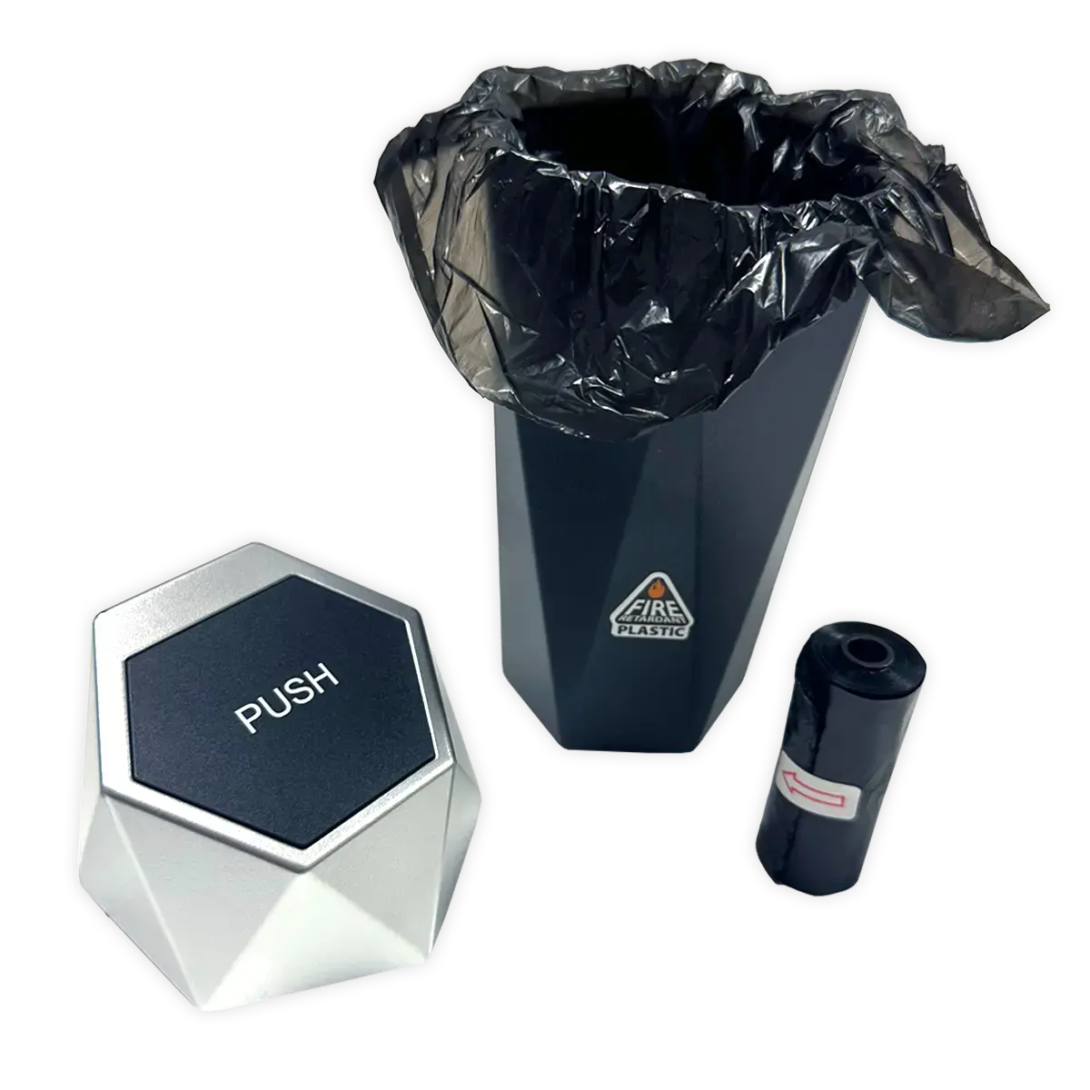 Mini Car Trash Can Accessory - 2 Pieces Per Retail Ready Display 41803 1