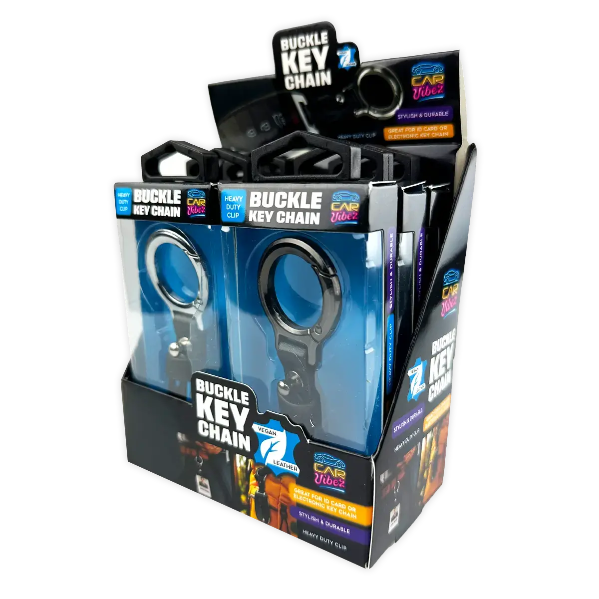 Buckle Key Chain - 6 Pieces Per Retail Ready Display 25767 1