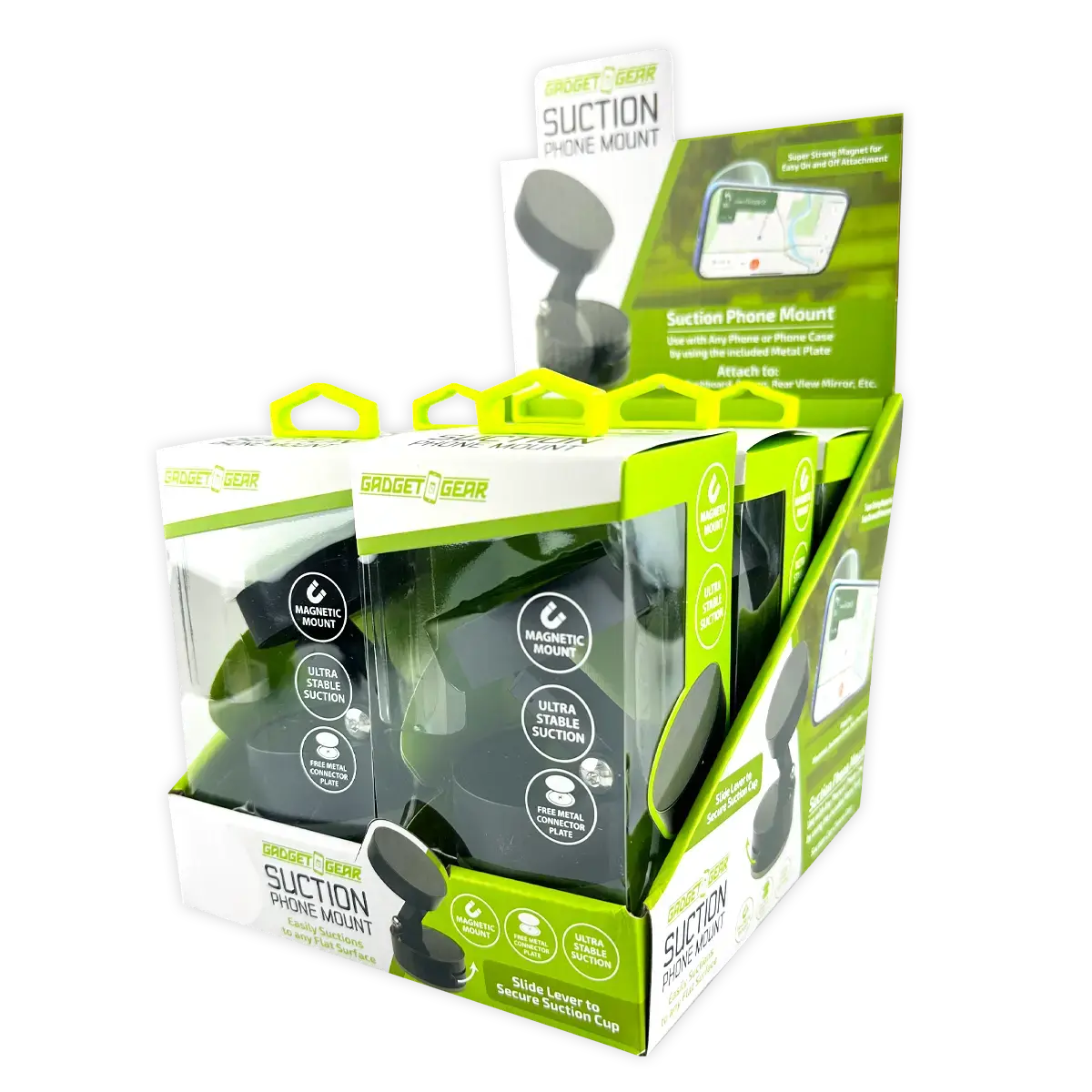 Suction Phone Mount - 6 Pieces Per Retail Ready Display 25922 1