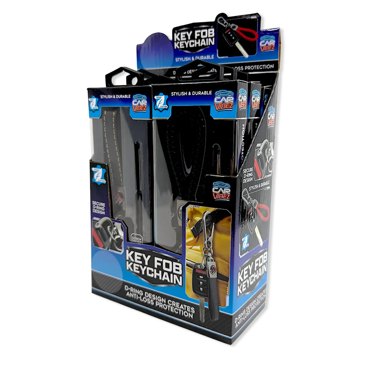 Key Fob Keychain - 6 Pieces Per Retail Ready Display 26468 1