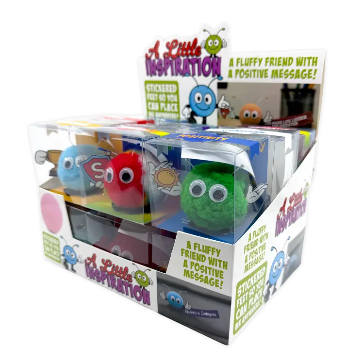 Emotional Support Little Inspiration Pals - 18 Pieces Per Retail Ready Display 26484 1