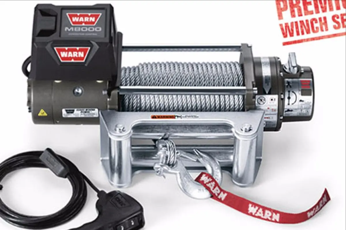 Warn 26502 M8000 Truck Winch 8,000 Lbs. 2