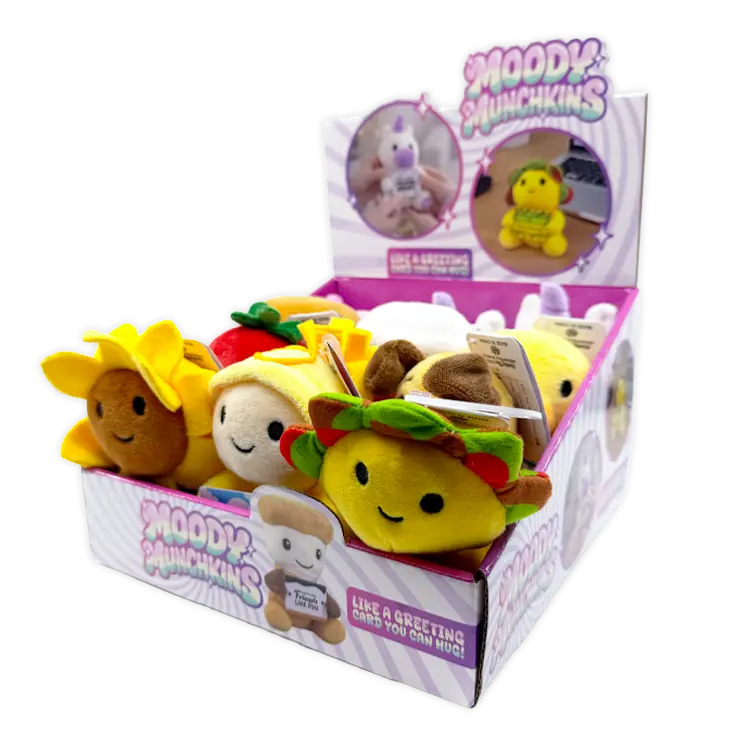 Emotional Support Moody Munchkin Pals - 12 Pieces Per Retail Ready Display 26556 1