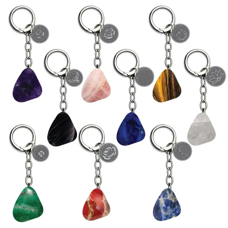 Energy Stone Keychain - 12 Pieces Per Retail Ready Display 26561 1