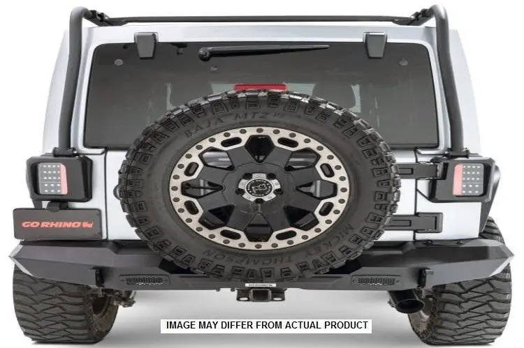 Go Rhino 27215T Jeep Wrangler Jk 2017-2019 Trailline Rear Bumper  Straight 1