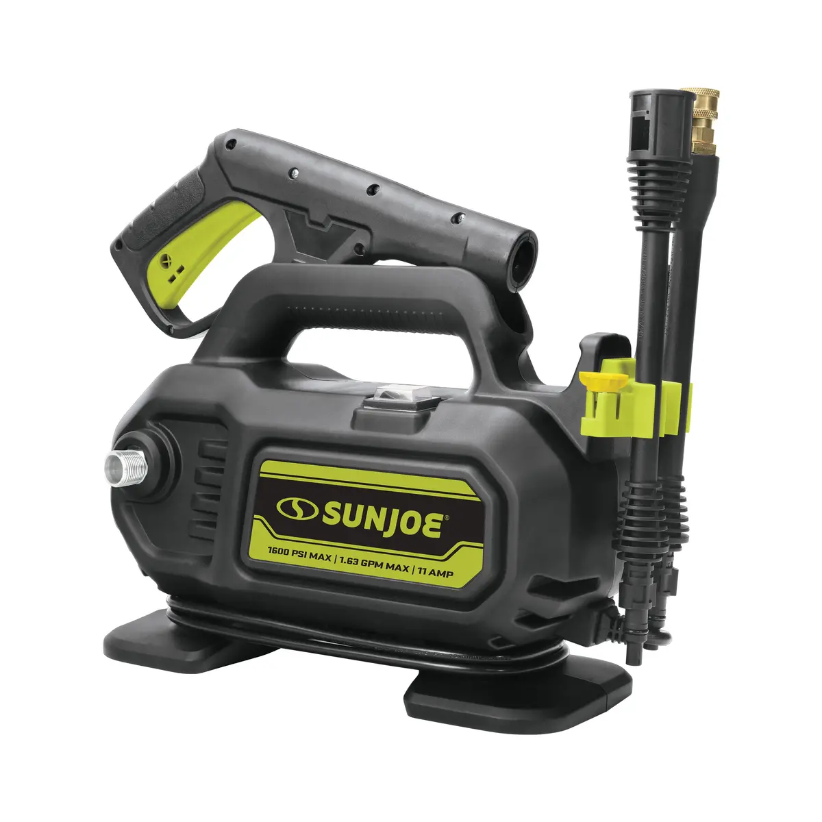 Sun Joe Spx160e-Max Electric Pressure Washer W/ Foam Cannon & Spray Nozzle | 11-Amp | Easy Carrying Handle | Included Accessories 1