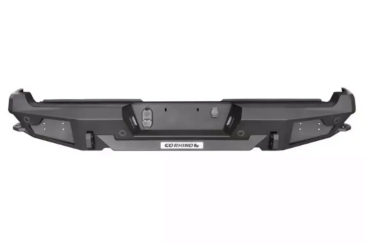 Go Rhino 28296T Ford F150 2015-2020 Br20.5 Rear Bumper Reuses Factory Hitch Plug And License Plate Lights 1