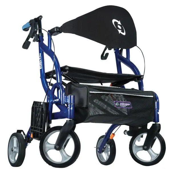 Airgo Fusion F23 Rollater And Transport Chair 2