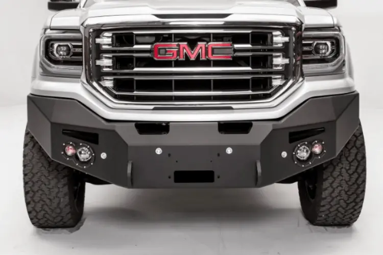 Fab Fours Gs16-F3951-1 Gmc Sierra 1500 2016-2018 Premium Front Bumper Sensor Winch Ready No Guard 2