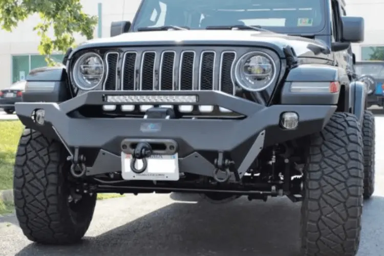 Hammerhead 600-56-0775 Jeep Wrangler Jl 2018-2024 Full Width Ravager Series Front Bumper Winch Ready Pre-Runner 2