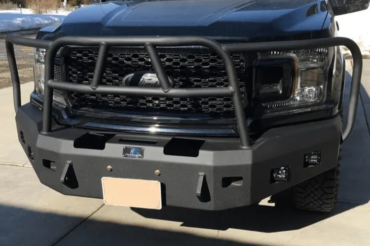 Hammerhead 600-56-0814 Ford F150 Eco-Boost 2018-2020 Front Bumper X-Series Full Brushguard Winch Ready 1