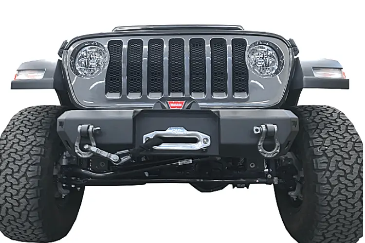 Warrior 6527 Jeep Gladiator Jt 2020-2024 Mod Series Front Bumper Stubby 1