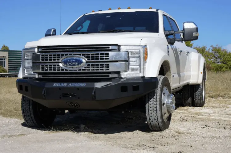 Road Armor Stealth 61740B 2017-2022 Ford F250/F350/F450/F550 Superduty Front Winch Ready Bumper Wide Fender Flare 1