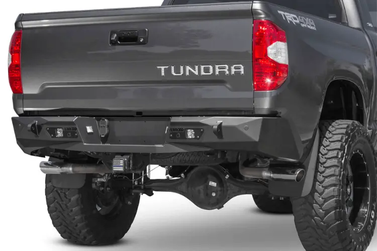 Add R741231280103 Toyota Tundra 2014-2021 Stealth Fighter Rear Bumper With Back Up Sensors 1