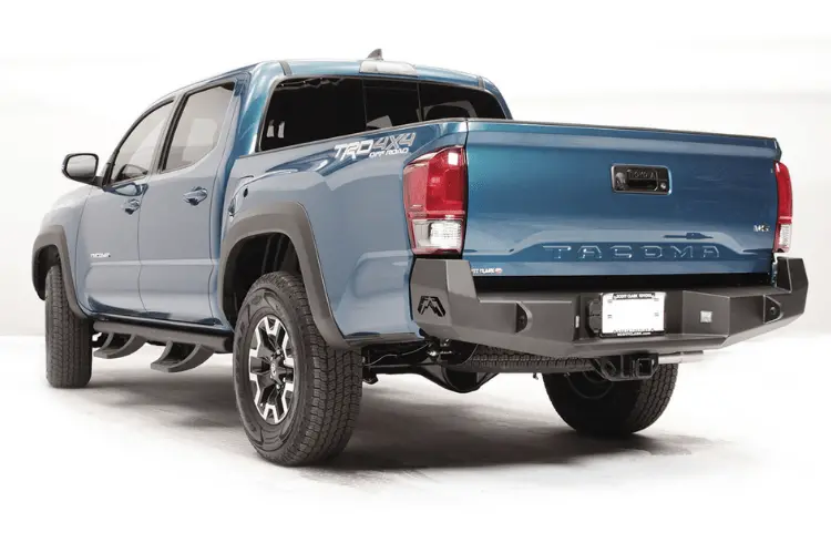 Fab Fours Tt16-W3650-1 Premium Rear Bumper Toyota Tacoma 2016-2023 Non-Sensor 2