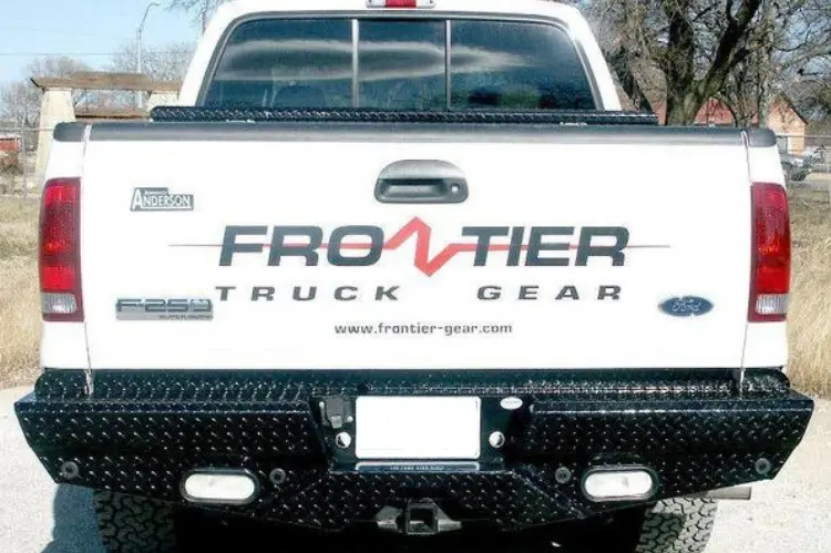 Frontier 100-19-9009 Diamond Ford F250/F350 Superduty 1999-2007 Rear Bumper 1