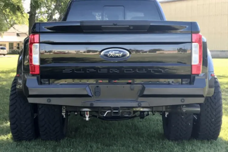 Thunder Struck Smooth Premium Ford F450/F550 Superduty 2017-2019 Rear Bumper Fsd17-300Sm 1