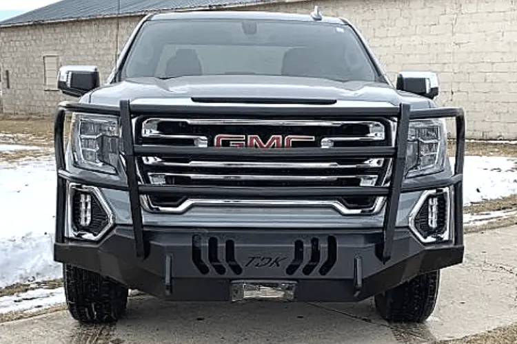 Throttle Down Kustoms Bgril1920gm1500 Gmc Sierra 1500 2019-2022 Front Bumper Grille Guard 1