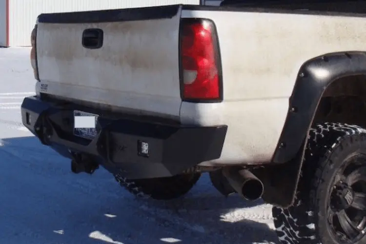 Throttle Down Kustoms Rno0102ch Chevy Silverado 2500Hd/3500 2001-2002 Rear Bumper 1