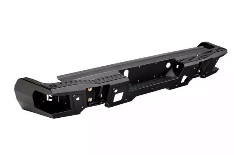 Bodyguard Dgc19aylt Chevy Silverado 1500 2019-2025 A2 Rear Bumper With Sensor Light Cutouts Fits Dual Exhaust 1