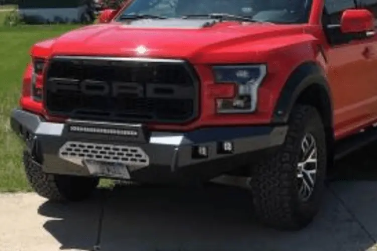 Throttle Down Kustoms Cbu0507f Ford F450/F550 Superduty 2005-2007 Cyclone Front Bumper 1
