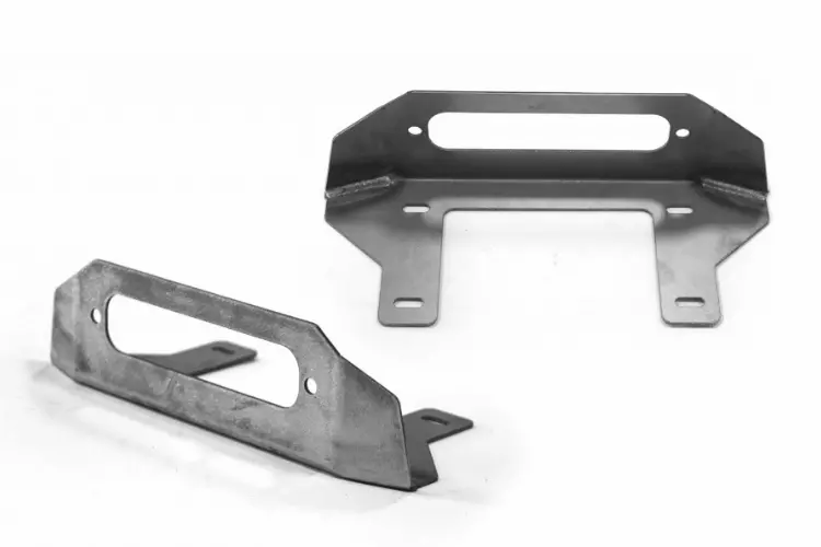 Lod Offroad Destroyer Front Bumper Jeep Wrangler Jl / Jk 2018-2020 Add-On Fairlead Mount Jfm0701 1