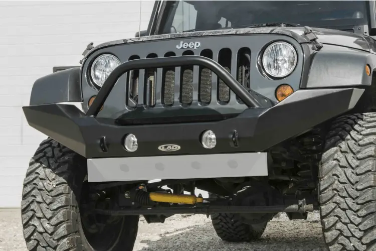 Lod Offroad Destroyer Front Bumper Jeep Wrangler Jk 2007-2017 Full-Width With Bull Bar Guard Jfb0723 1