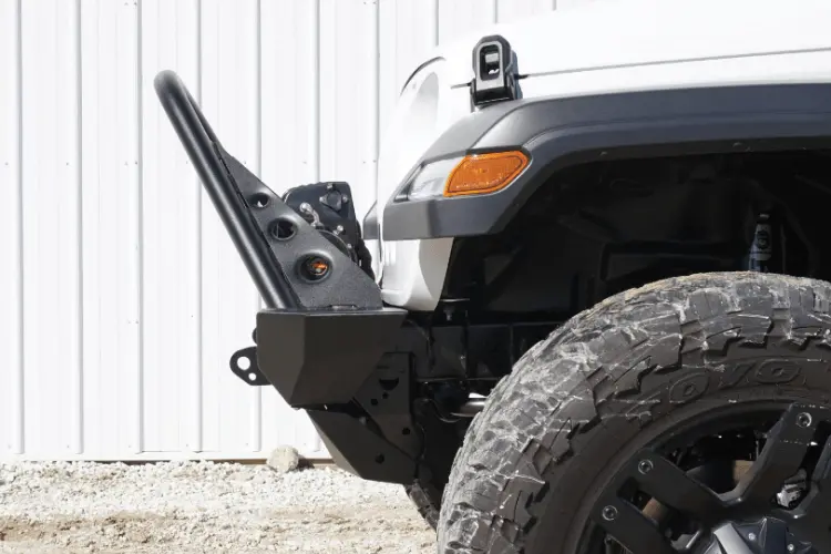 Lod Offroad Destroyer Front Bumper Jeep Wrangler Jl 2018-2020 Shorty With Stinger Guard Jfb1805 2